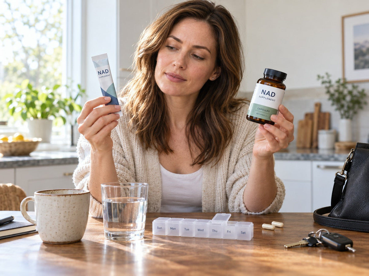 Liquid NAD vs Capsule NAD: Which NAD Supplement Format Is Right for You?