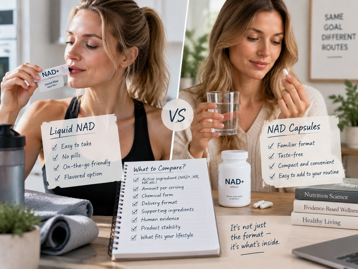 Liquid NAD vs Capsules