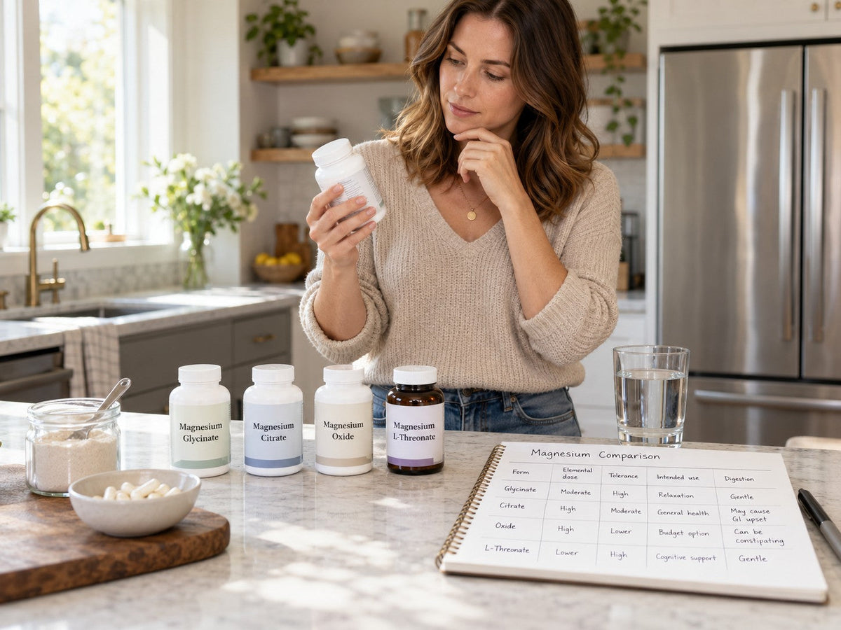 Magnesium Glycinate vs Other Magnesium Forms: Which Is Right for You?