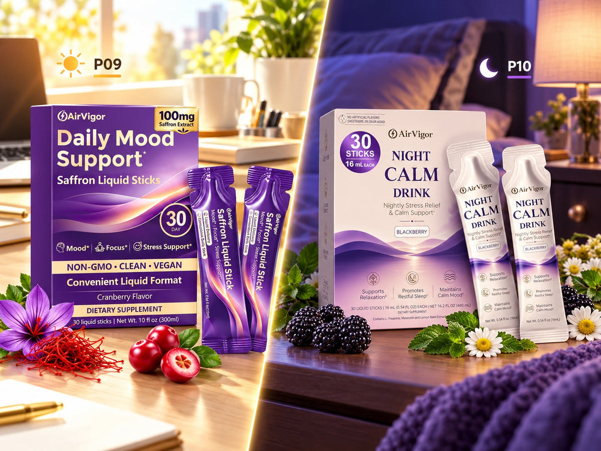 AirVigor Saffron vs Night Calm (P09 vs P10): Which Fits Your Routine?