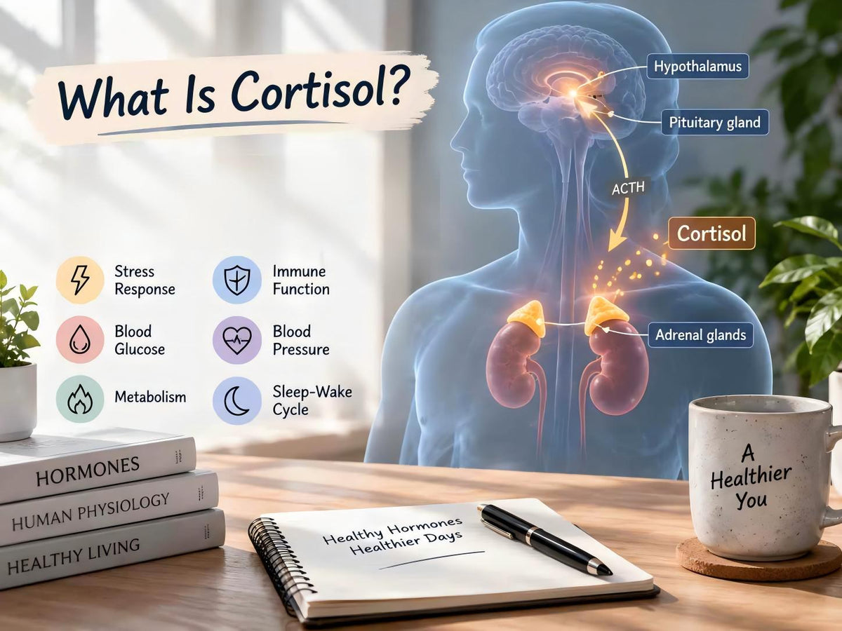 What Is Cortisol: Functions, Levels, Symptoms & Stress