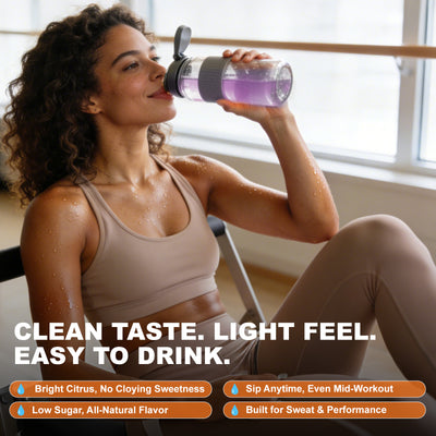 Electrolyte Drink Mix Packets for Hydration & Recovery, Sugar Free