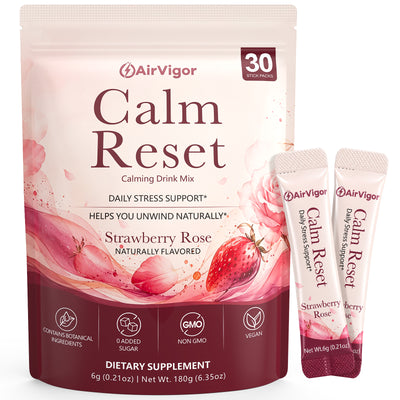 Cortisol Supplements for Women & Men, Cortisol Reducer Calm Drink Mix