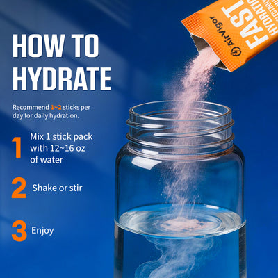 Electrolyte Powder Packets with Vitamin D3 & K2, Zero Sugar Added