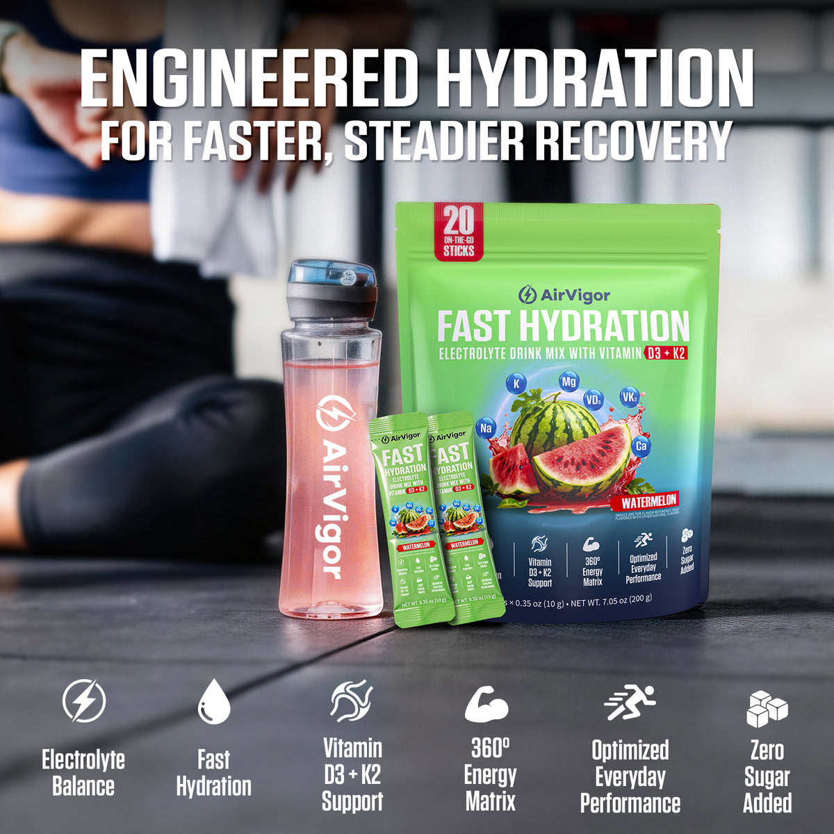 Hydration Electrolyte Drink Mix