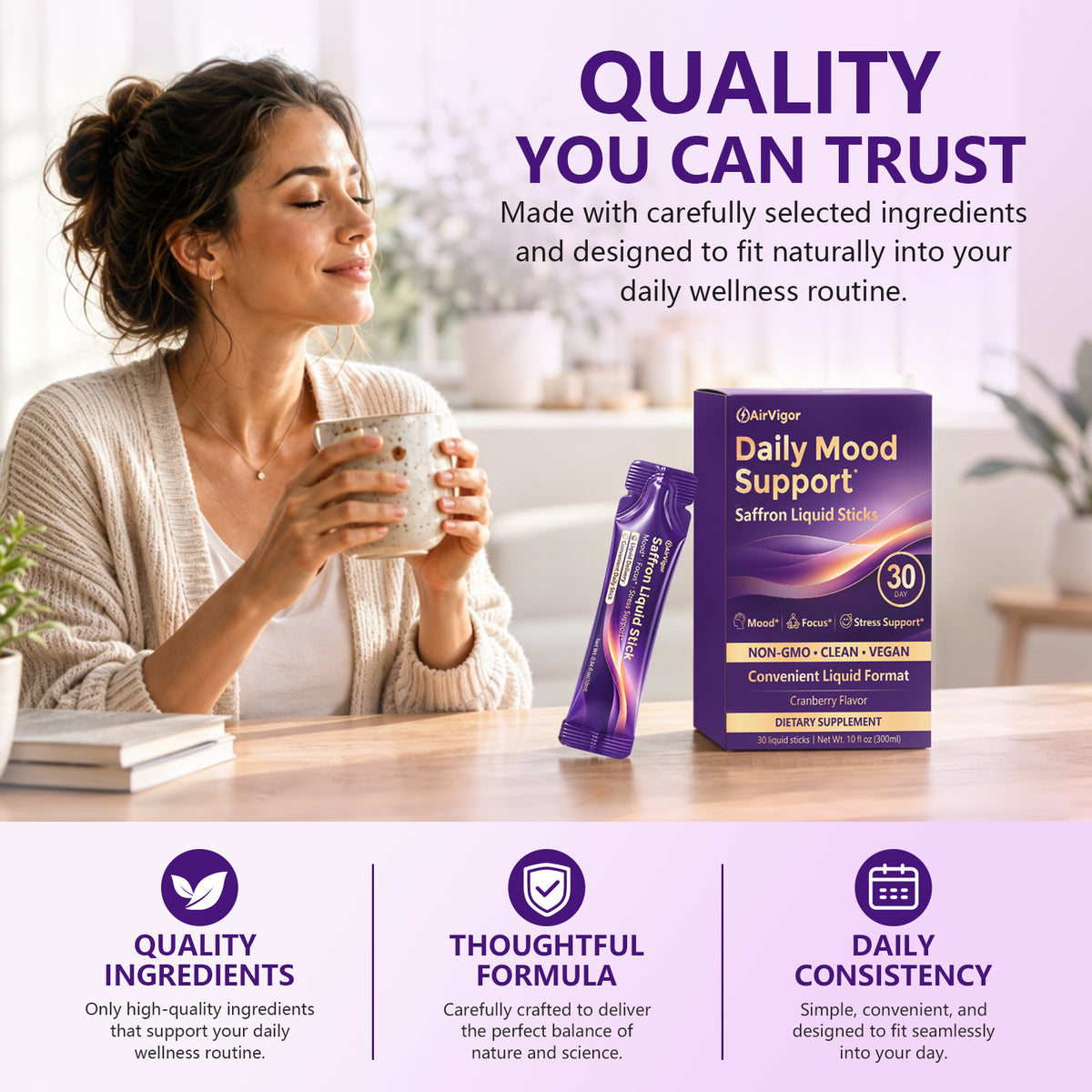 Saffron Supplements for Women, Saffron Extract Liquid Sticks
