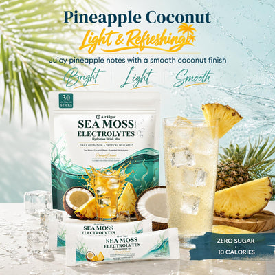 Sea Moss Electrolytes Powder Packets